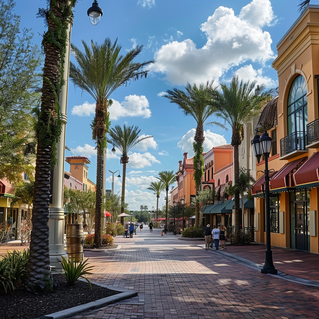 walking tour of Orlando